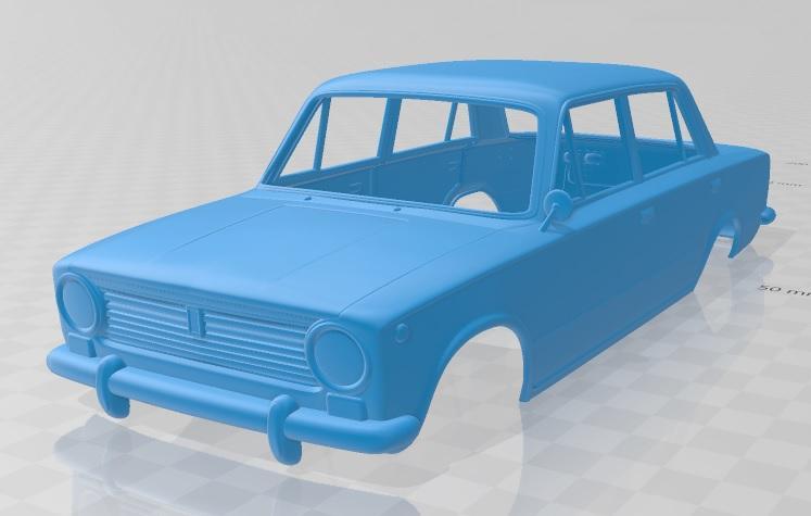 VAZ Lada 2101 1970 Printable Body Car