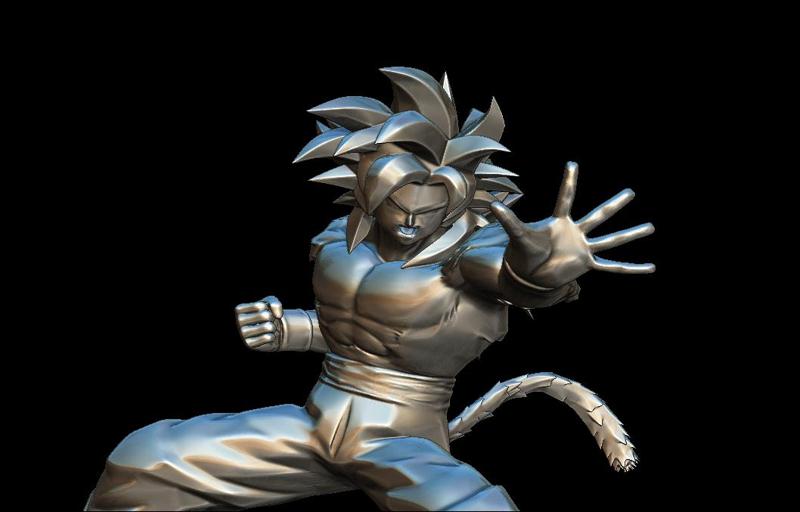 DRAGON BALL GOKU SUPER SAIYAN 4