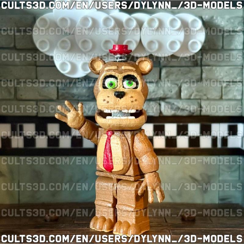 Nedd Bear McFarlane Toys Five Nights at Freddy's Minifigure