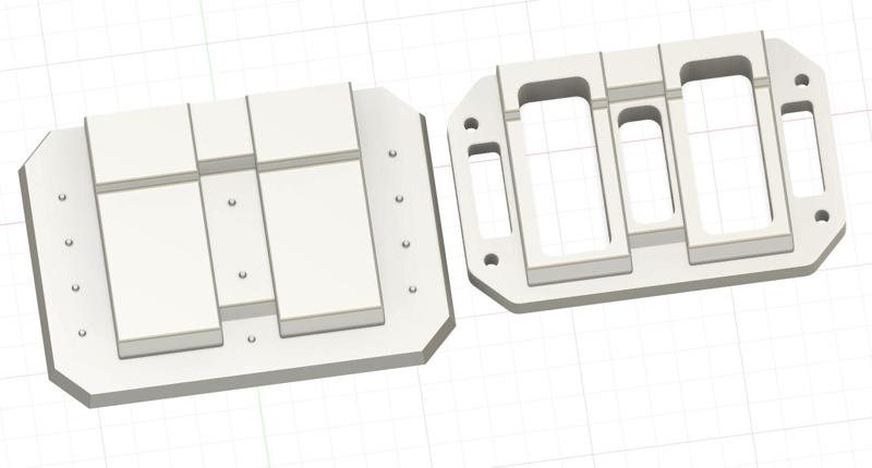 M&P 5.7 Double Magazine Pouch Vacuum Mold