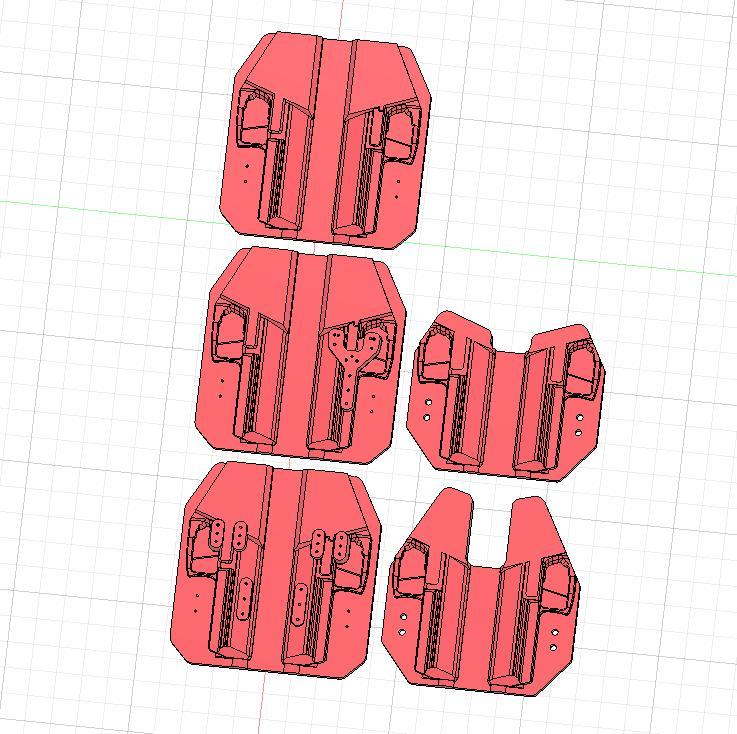 Heckler & Koch P30 holster mold