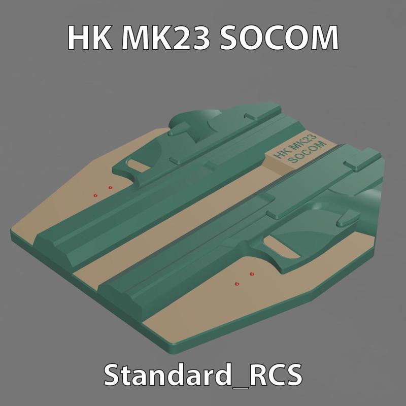 HK MK23 SOCOM Holster Mould