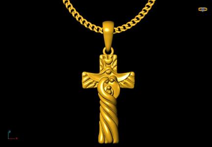 cross pendant charm