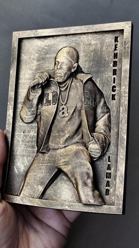 Kendrick Lamar Super Bowl 2025 performance 3D frame