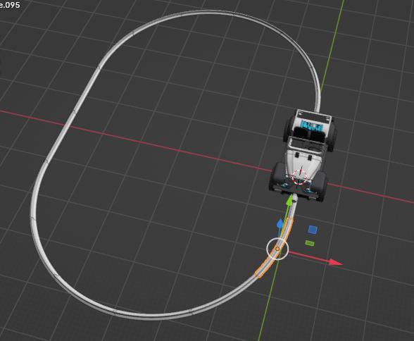 rubber powered cars track