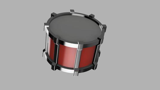 Small Playmobil drum.