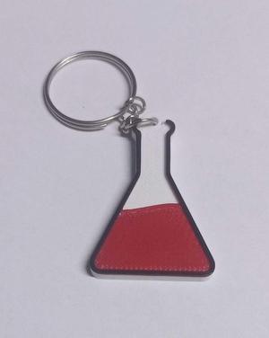 Keychain Elenmeyer Flask (Chemistry)