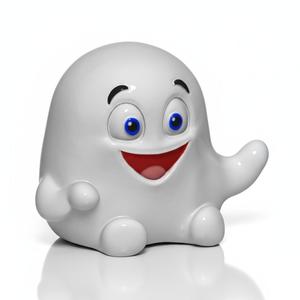 Little Ghost - Cute and friendly - Halloween decoration