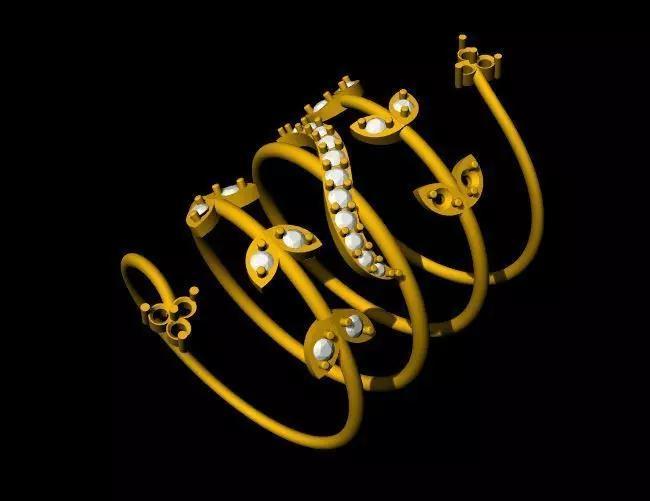 Spiral Ring 3dm and stl file