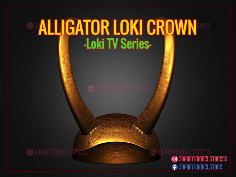 Alligator Loki Helmet - Marvel Cosplay - Halloween Costume