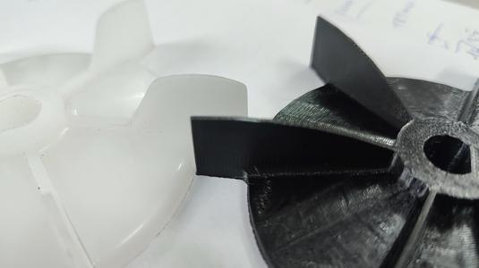 Impeller 10x96 under cut (blade enlarged)