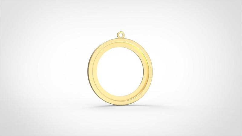 Small hollow smooth round border