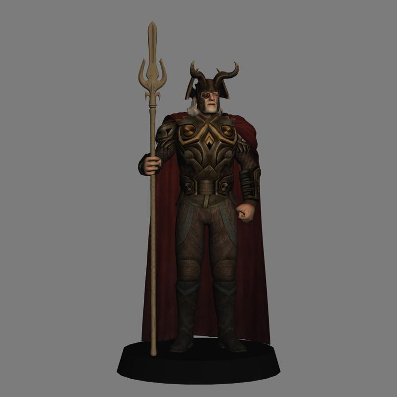 Odin - Thor Movie LOW POLYGONS AND NEW EDITION