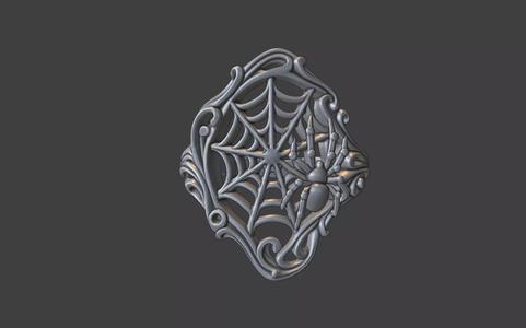 spiderweb ring