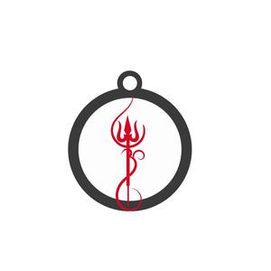 Spritual logo keycahin