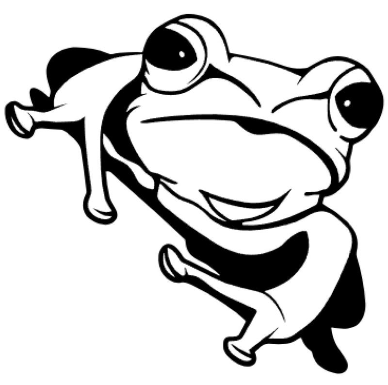 Wandtattoo Laubfrosch