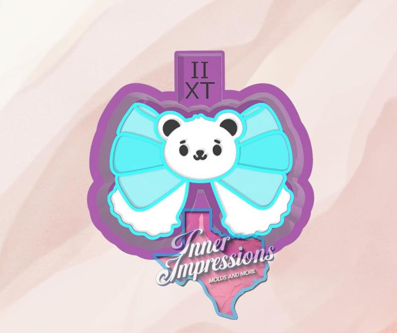 Bear Bow Freshie Mold