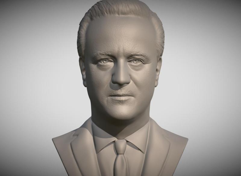 David Cameron bust for 3D printing