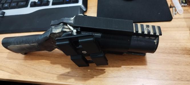 Granade louncher holder