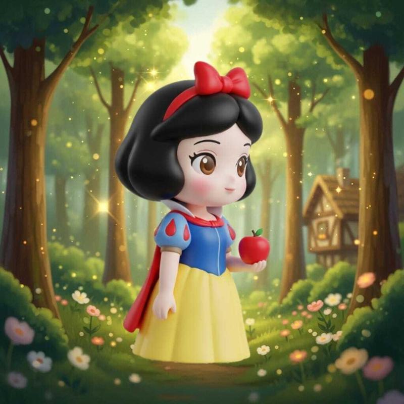 Chibi Snow White – Forest Princess Fan Art