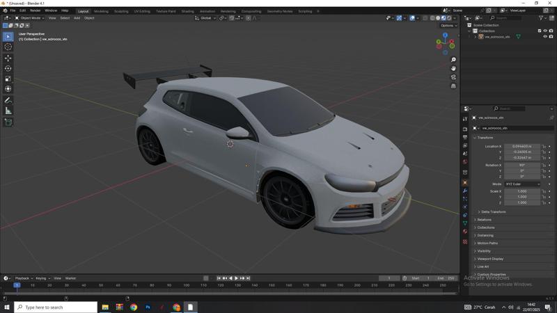 VOLKSWAGEN SCIROCCO VLN