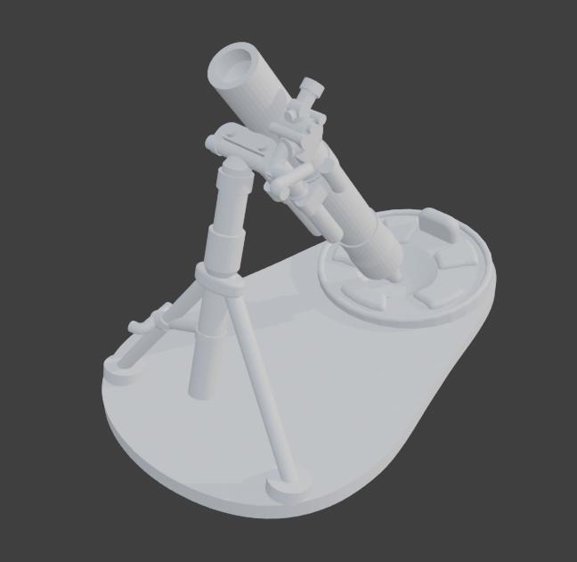 M43 120mm mortar - 1/87