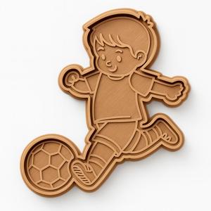 BOY COOKIE CUTTER WITH BALL