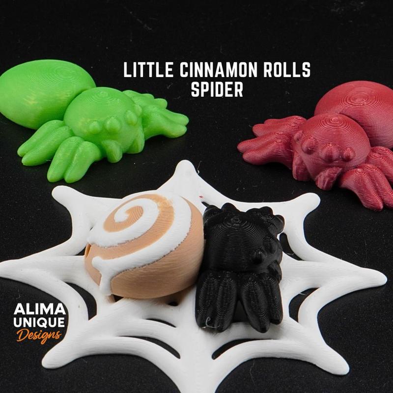 Little Cinnamon Rolls Spider