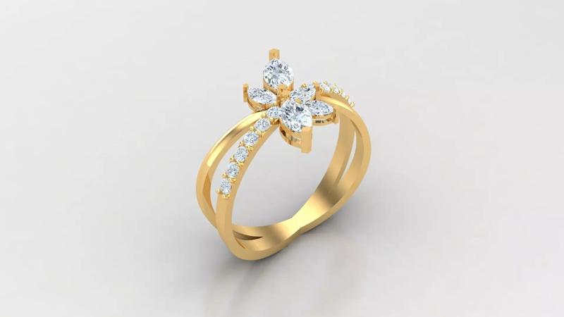 Diamond Women Ring Version 4 SLT 198