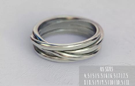 Coiled Band Ring