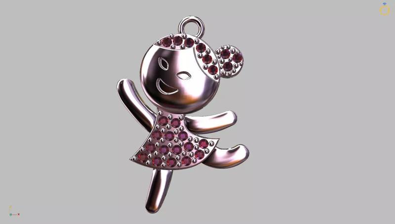 Little Girl Pendant