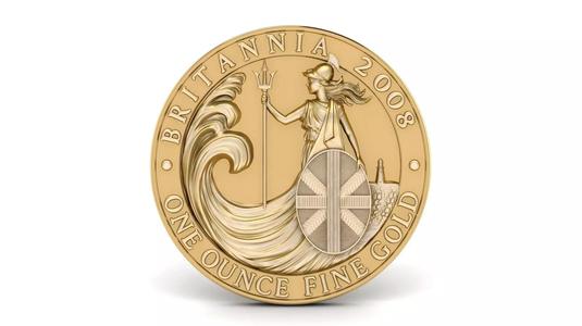 2008 1 oz Gold Britannia Bullion Coin
