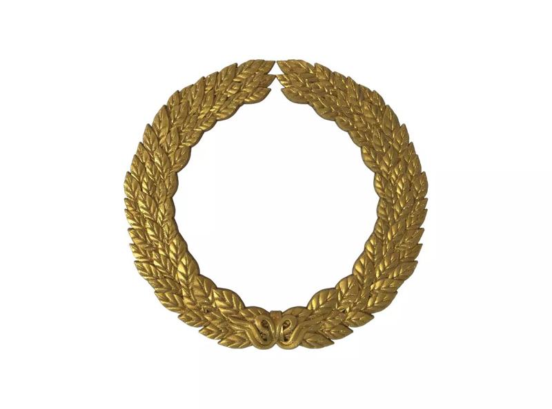 A wreath of laurel leaves 05