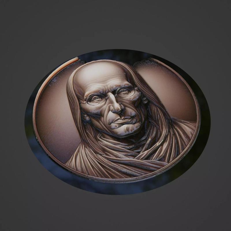 Foucault Medallion