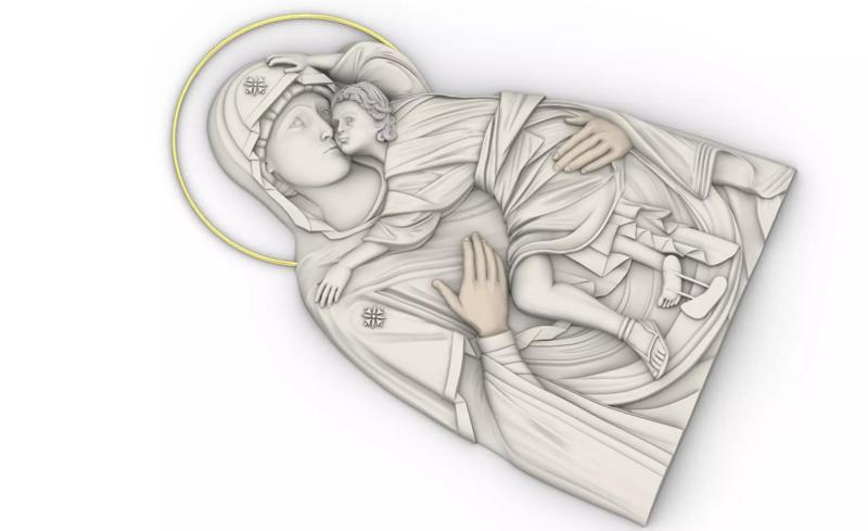 Panagia Parigoritissa holy mary orthodox