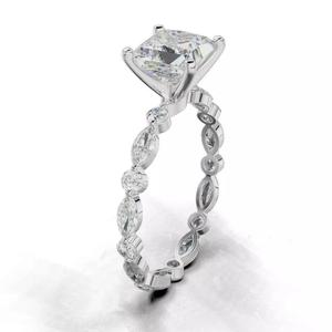 Women ring with round stones and marquis  20