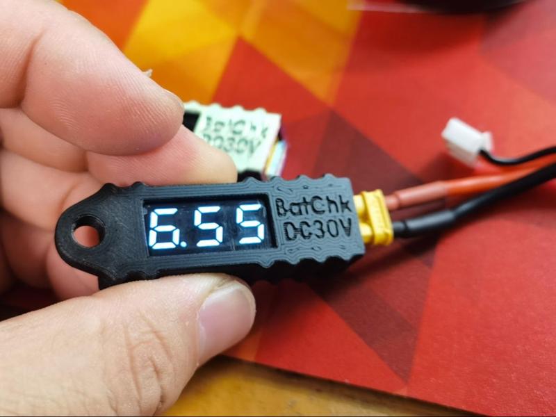 BatChk Battery Checker for Drone Soccer