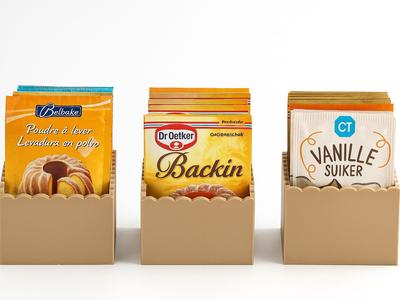 Baking Sachet Organizer – Printed Kitchen Storage