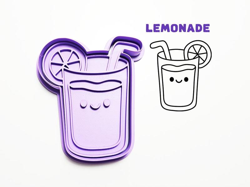 Lemonade Cookie Cutter / Stamp
