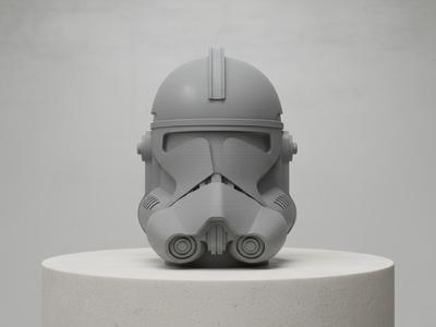Sci-Fi Armored Trooper Helmet