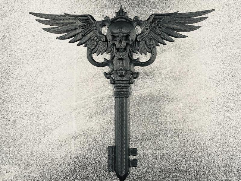 Gothic Skull Key