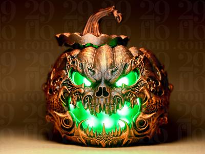 Halloween Scary Pumpkin #2