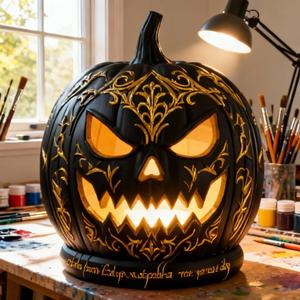 The Killer Pumpkin with the Sadistic Dentist Smile