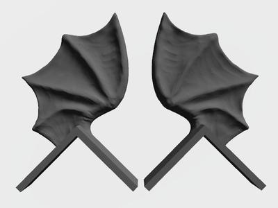 Bat Wings door ornament