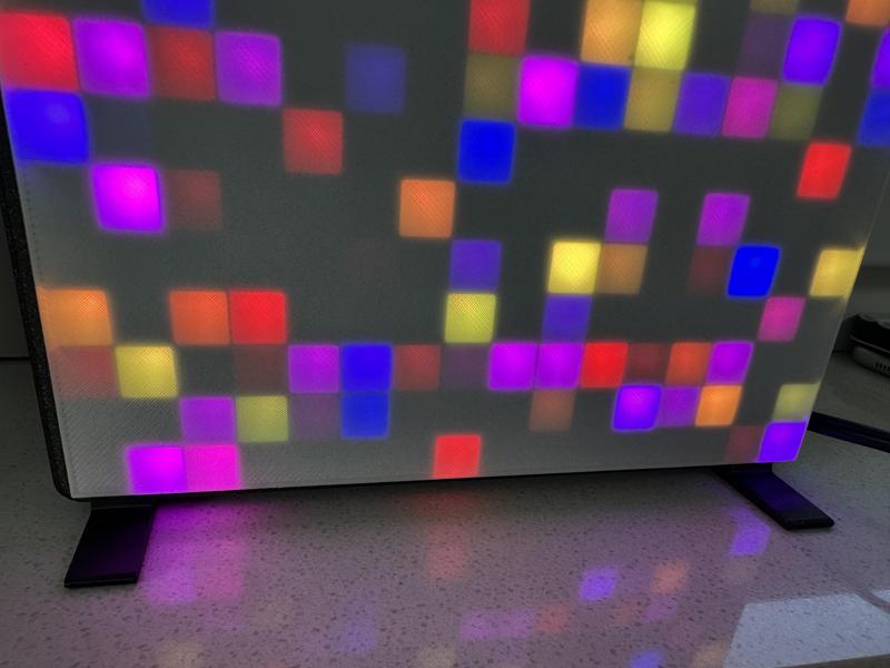 Stand for 16x16 LED Matrix (ESP8266 / Arduino - NeoPixel)
