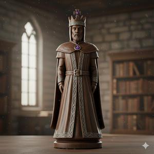 Wood Like Chess King