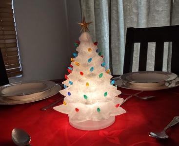 Lighted Christmas Tree