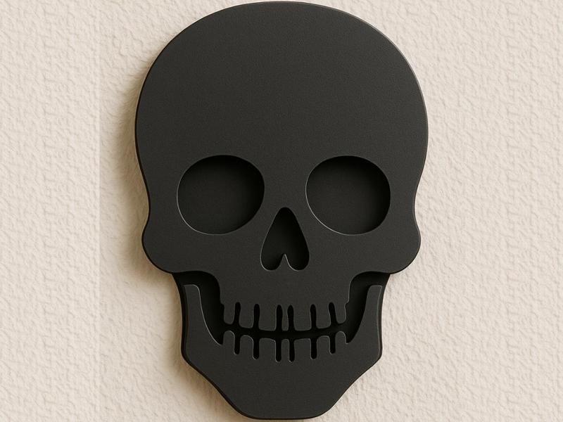 Skull - Halloween wall decoration