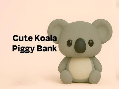 Koala Kawaii Piggy Bank