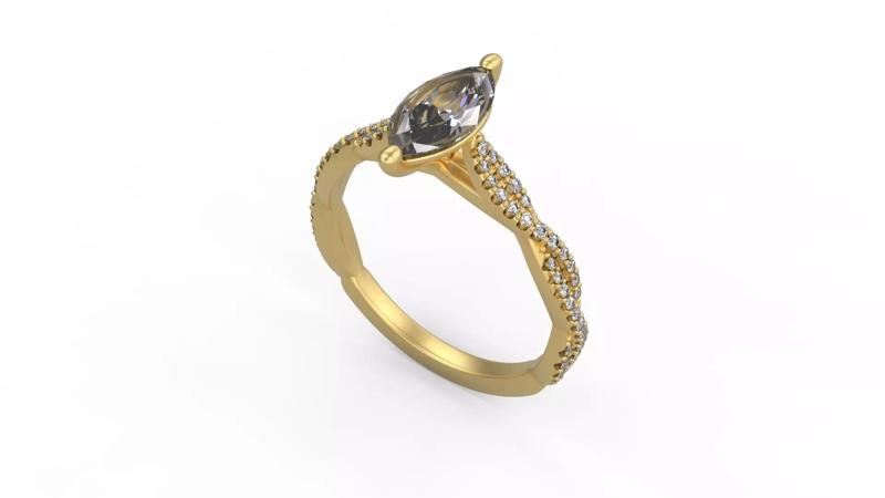 Women Solitaire 7628